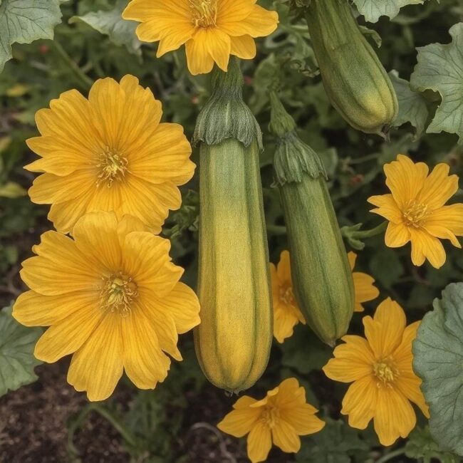 Przysmak z kwiatów cukinii na obiad