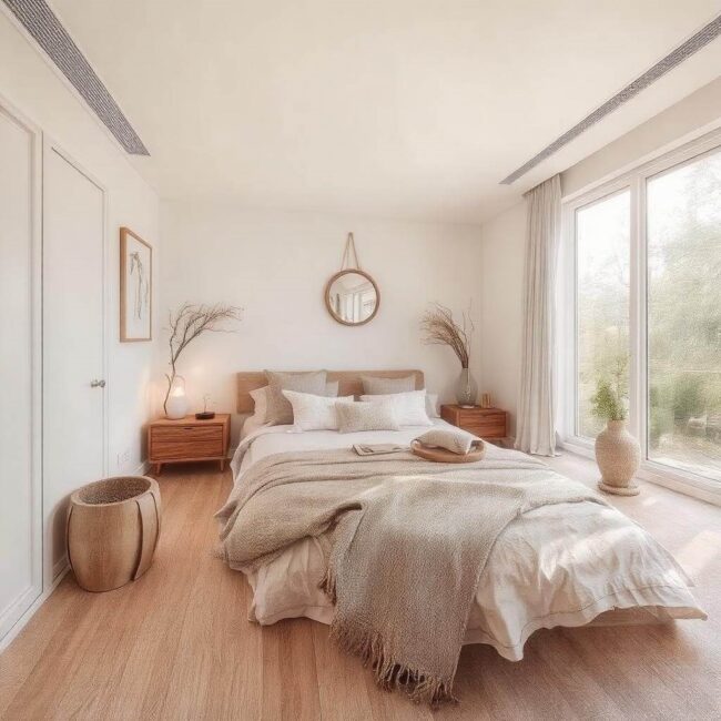 Sypialnia z funkcją biura